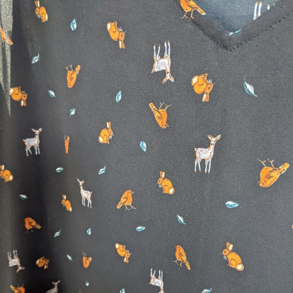 Maurices Forest Animal Blouse - Picture 3 of 5